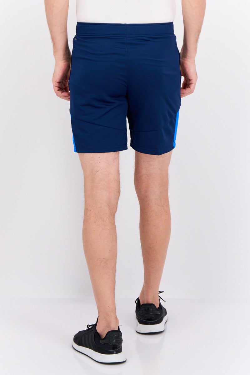 Puma x NJR Men Sportswear Fit Drawstring Training Shorts, Navy Blue - Image 3