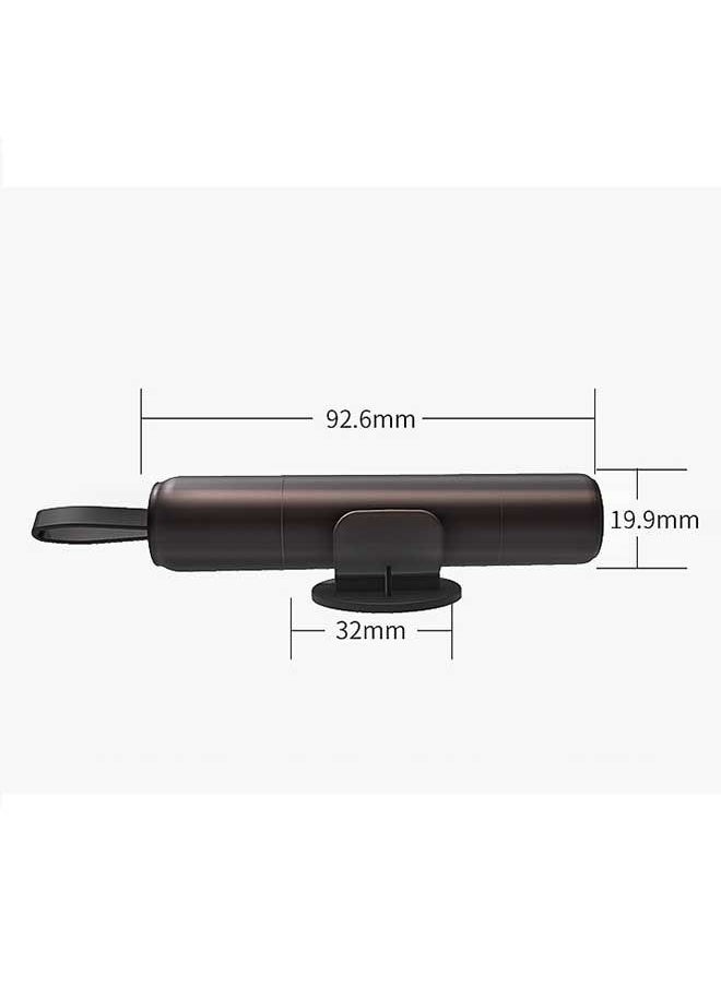 Ocean Portable Safe Hammer Glass Breaker (Black), 2-in-1 Car Safety Hammer Seat Belt Cutter Spring Type Glass Breaker, Emergency Life Key For Car  - Image 2