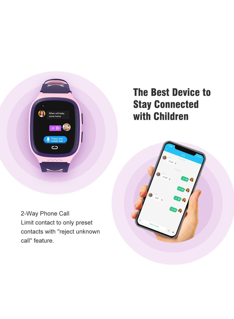Kids 4G Smartwatch with Video Call & GPS Tracker, Swim Proof - Image 3