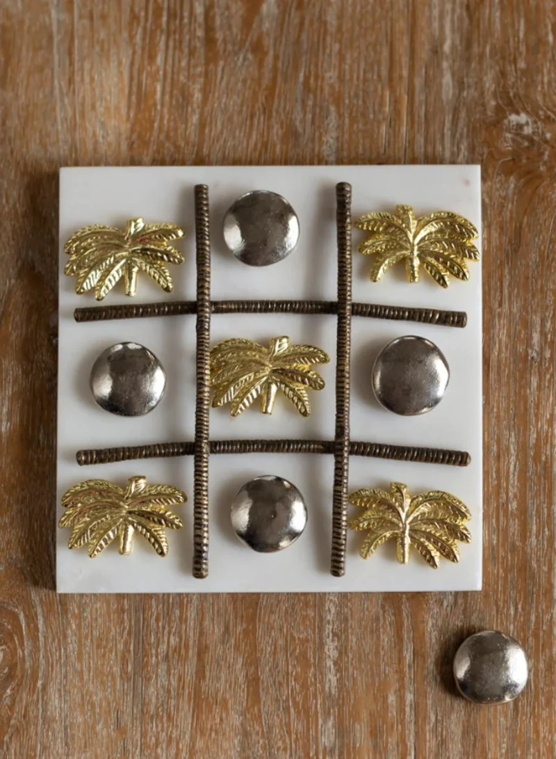 كيوريت هوم Tic Tac Toe Decor Game Set