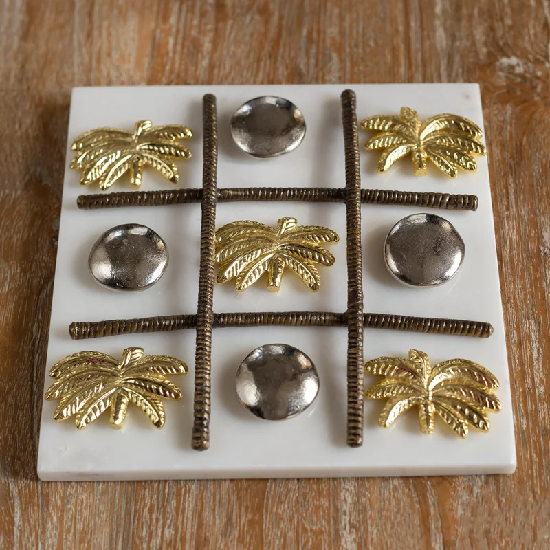 Curate Home Tic Tac Toe Decor Game Set