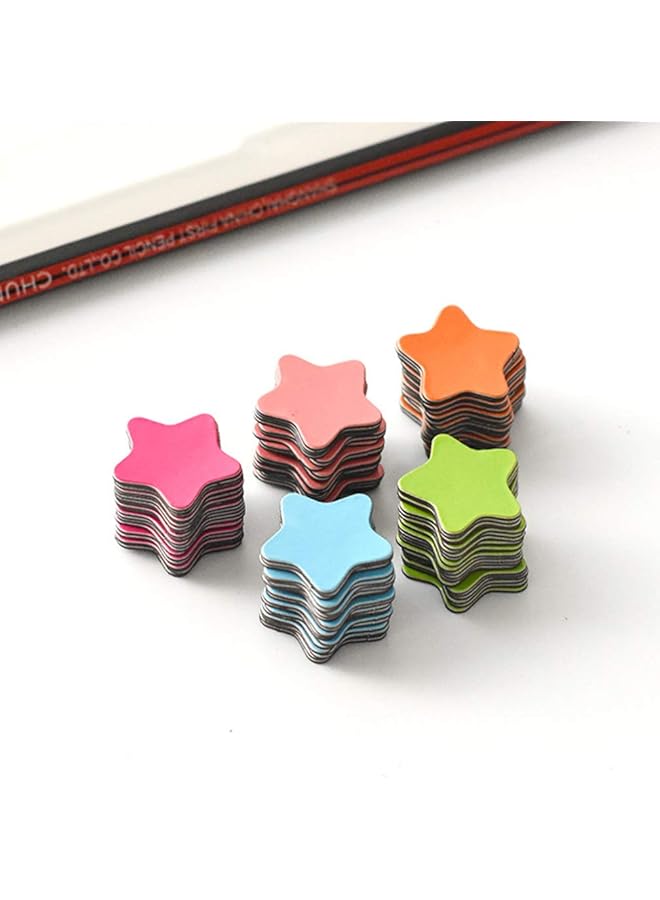 120Pcs Small Star Magnets Colorful Stars Magnetic Whiteboard Sticker Refrigerator Magnets Reward Magnets For Chore Chart Calendar Marker Accessories For Office School 2Cm - Image 2