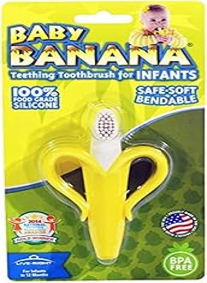 Baby Banana BABY BANANA Teething Toothbrush for Infants Teether