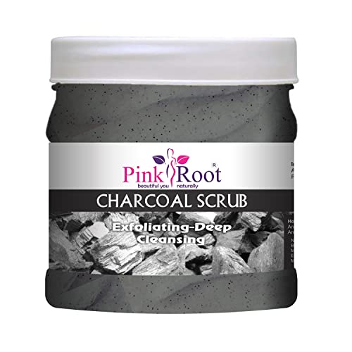 Pink Root Charcoal Scrub 500gm with Sandal Turmeric Mask 500gm - Image 2
