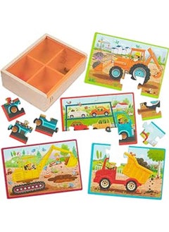 B. Toys Pack o' Puzzles - Trucks  - Image 2