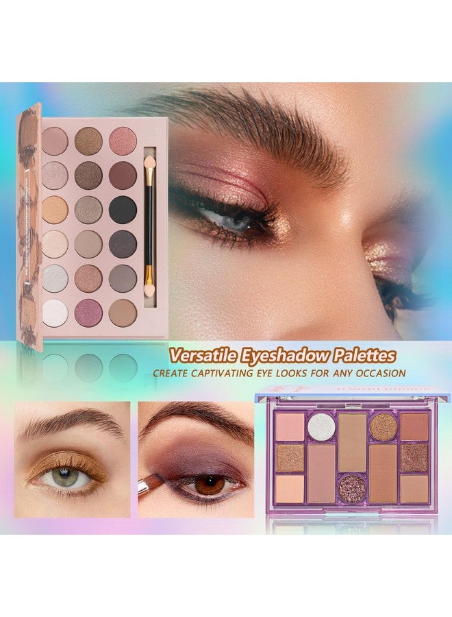 KAVCENT Makeup Kit for Women Full Kit Makeup Kits for Teens Teenager Makeup Gift Set for Teens Women Eyeshadow FoundationTeen Makeup Kit Makeup Sets - Image 3