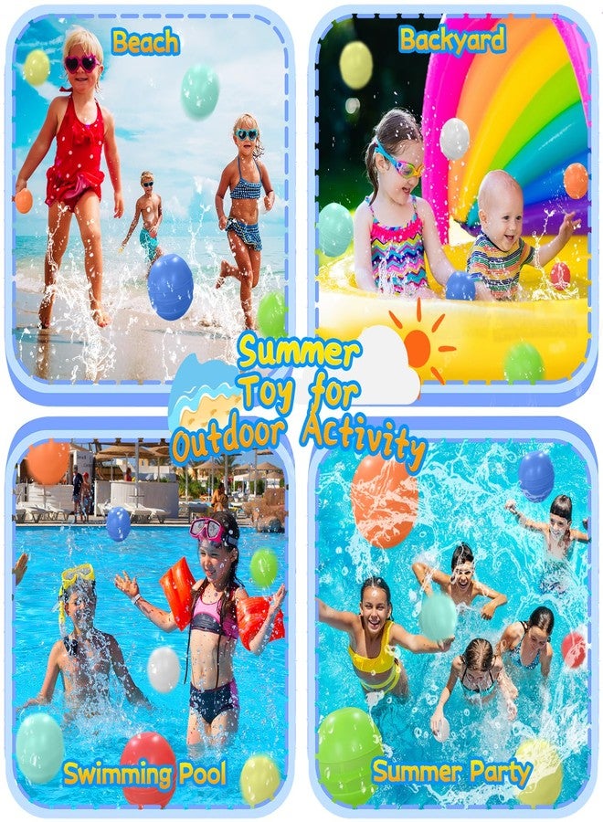 Boekey 21 Pcs Reusable Water Balloons Quick Fill, Pool Beach Water Ballons for Boys and Girls, Summer Outdoor Games Water Toys for Kids Ages 3-12 - Image 5