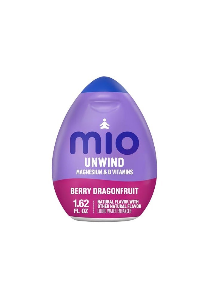 mio ميو أونوايند بيري دراجونفروت مع المغنيسيوم وفيتامينات ب، 1.62 أونصة سائلة - Image 1