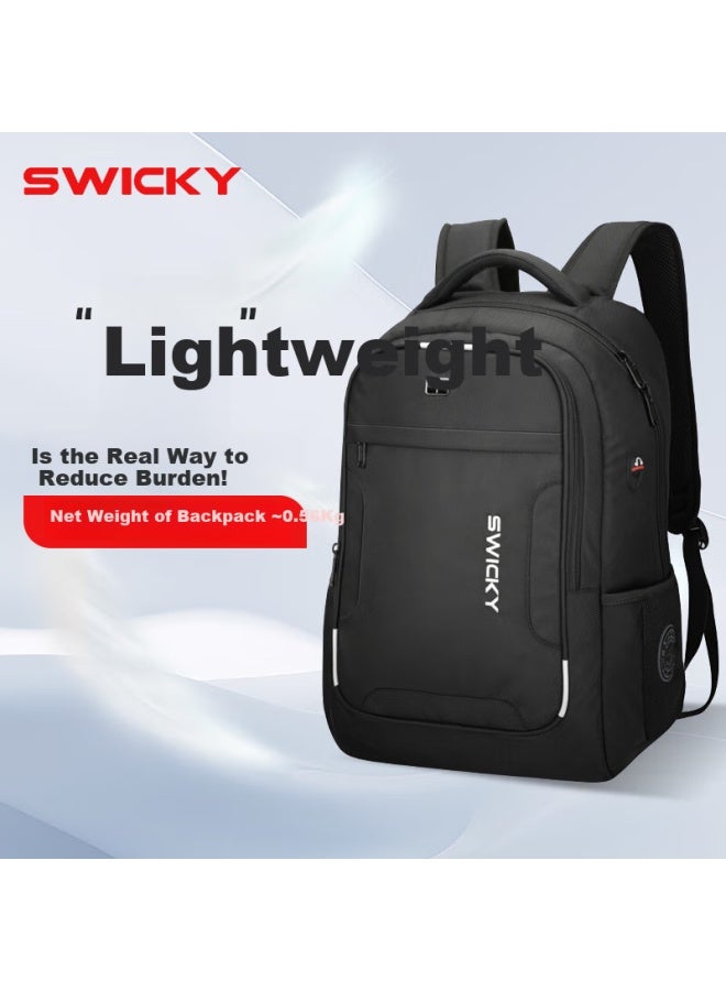 Swicky Large Capacity Backpack For Men And Women, High School And College Students, Outdoor Leisure Business Travel, Computer Bag For Business Trips - Image 5