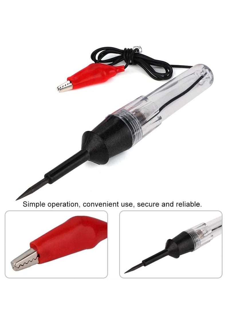 Auto Voltage Tester for 6V 12V 24V DC Vehicles Long Probe Pen Light for Circuit and Current Testing - Image 5
