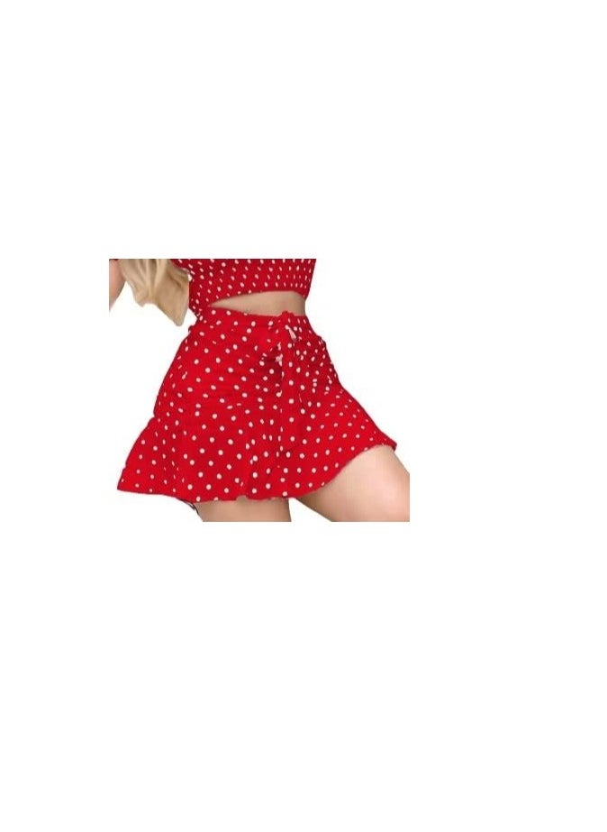 Generic - Short babydoll lingerie, red playsuits, elegant women’s nightgown from Four H, code 28 - Image 1