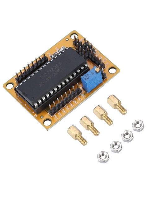 ADC0809 8-way Parallel Module Analog to Digital A/D Conversion Module Digital Voltmeteter