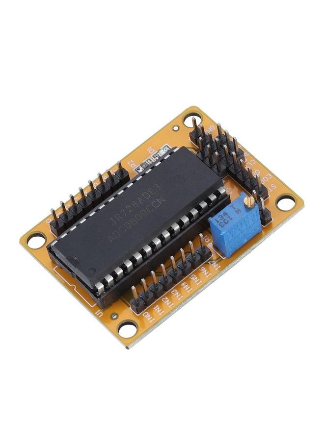 ADC0809 8-way Parallel Module Analog to Digital A/D Conversion Module Digital Voltmeteter