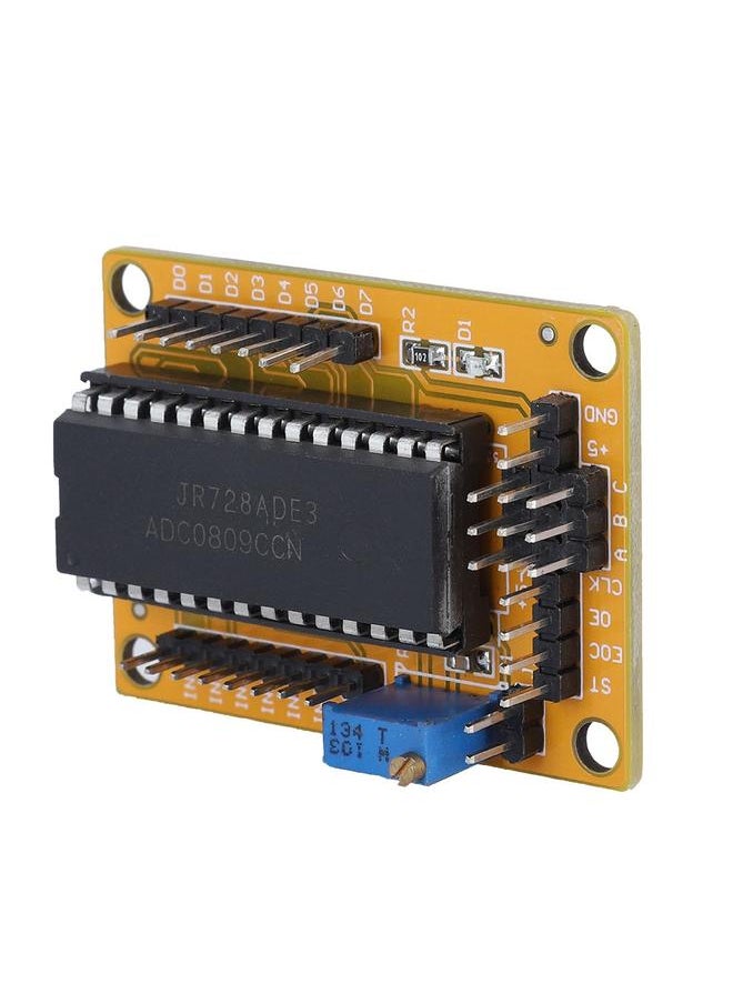 ADC0809 8-way Parallel Module Analog to Digital A/D Conversion Module Digital Voltmeteter