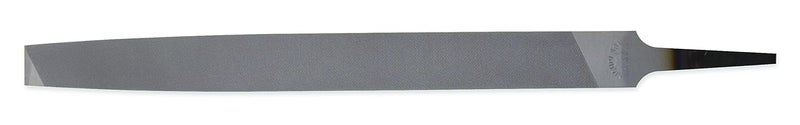 Crescent 21701N 10" Mill Single Cut Bastard File with Red Handle - Carded,Grey