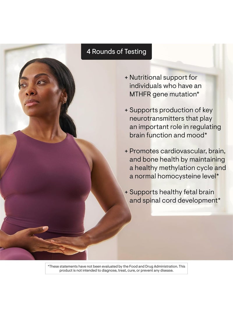 Thorne 5-MTHF 1 mg Methylfolate - Dietary Supplement - 60 Capsules - Image 5
