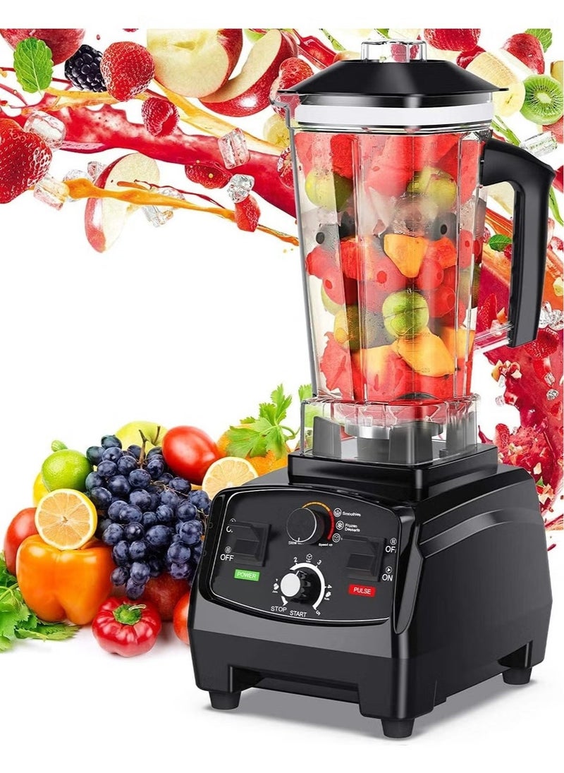 Denx Professional Daily Blending Super Blender - 1800W Motor Blends Smoothly - 2L Glass Jar For Juicer, Ice Crusher, Electric Grinder | Dx1783 | 1800 W - Image 1