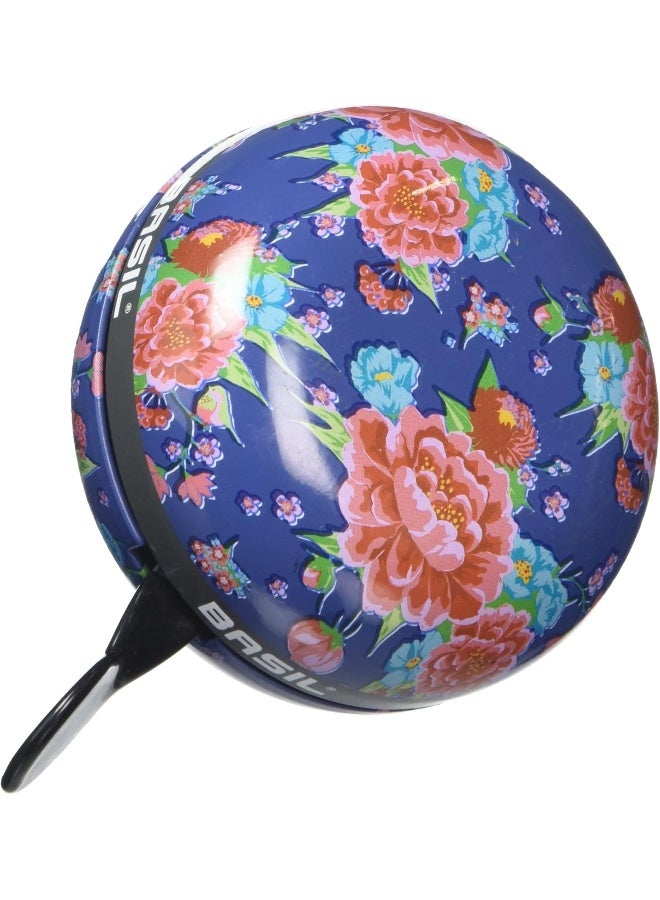 Basil Big Bell Bloom Ding Dong Bike Bell 80Mm Indigo Blue - Image 1