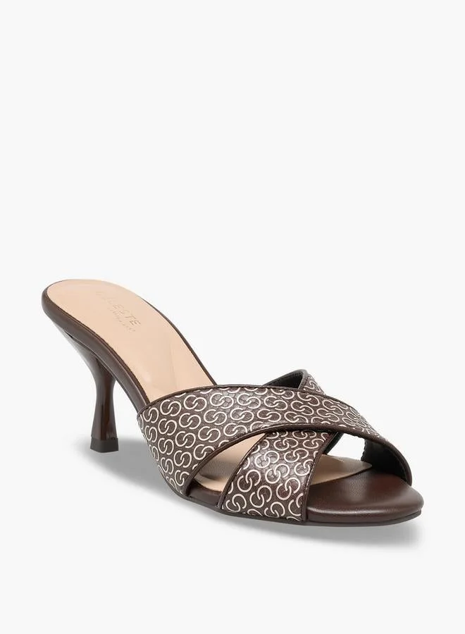 Celeste Celeste Metallic Monogram Match Back
