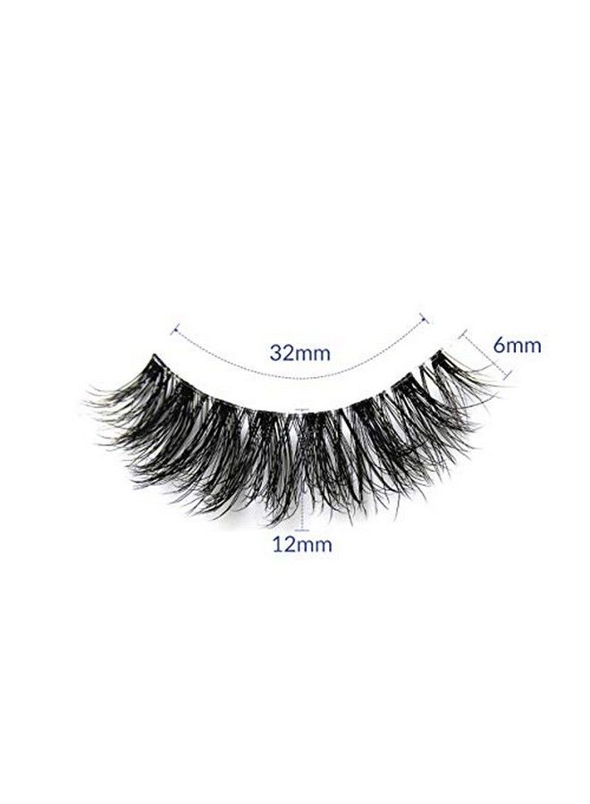 BEPHOLAN Eyelashes Natural Look False Lashes Bepholan Fake Eyelashes 5D Super Fluffy False Eyelashes Clear Band Wispy Lashes 3Pack Faux Mink LashesXMZ91 - Image 3