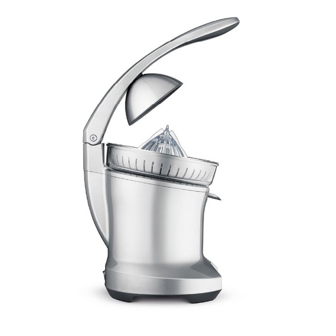 THE CITRUS PRESS QUIET AUTOMATIC JUICER SILVER