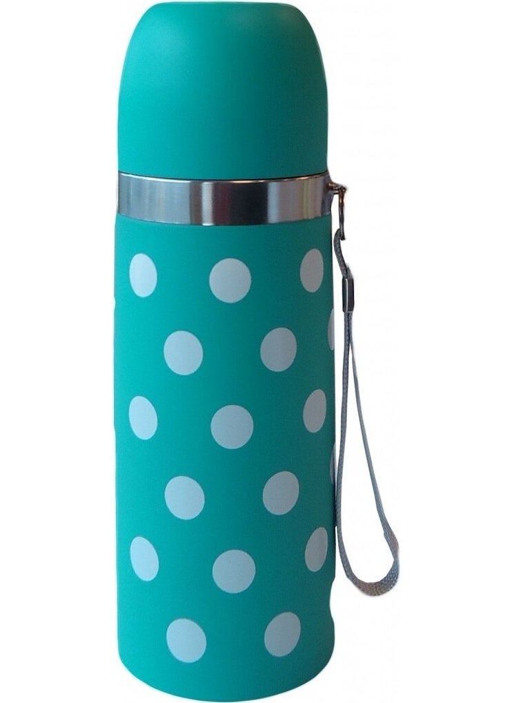 Sema Baby Polka Dot Baby Thermos 350 ml - Blue  - Image 1