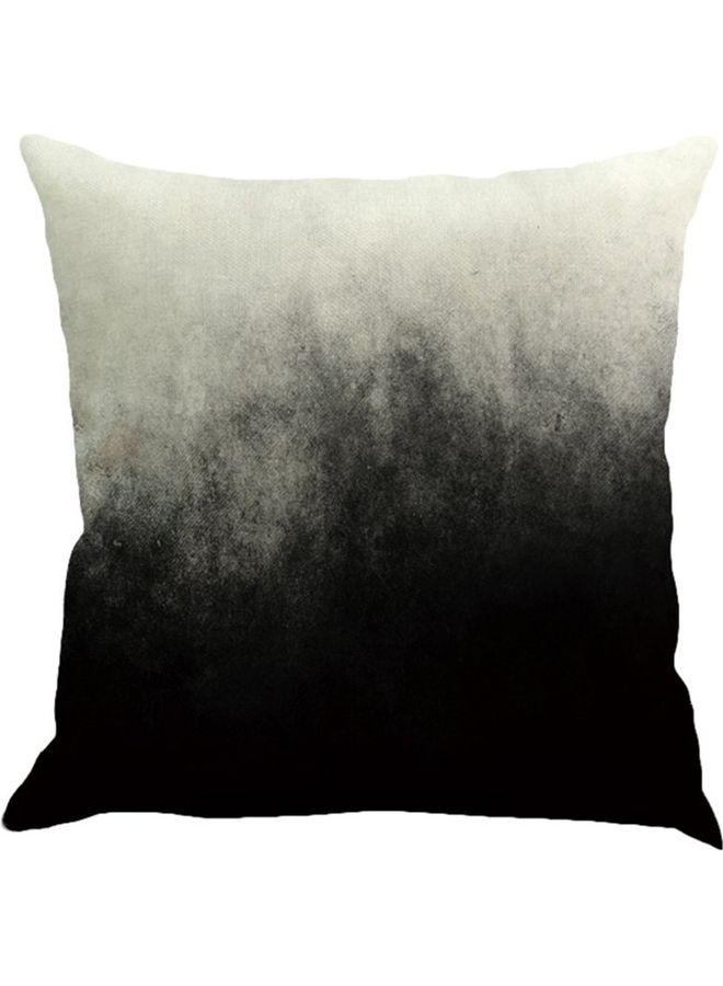 نيبمينينت غطاء وسادة ديكور أسود/ أبيض 45x45سم