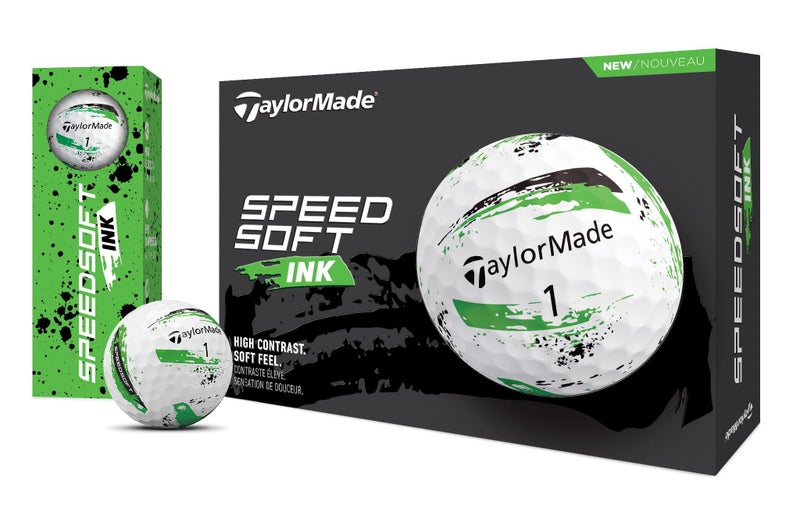 TaylorMade كرات جولف تايلور ميد SPEEDSOFT إنك خضراء واحدة دزينة - Image 2