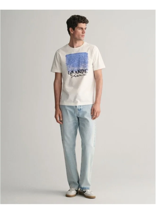GANT Gant Printed T-Shirt