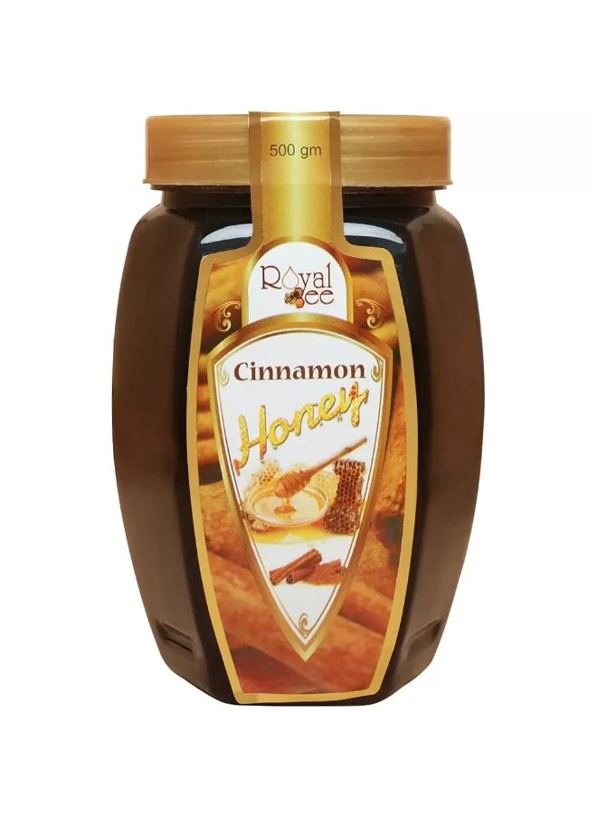 royal bee Royal Bee Honey With Cinnamon- 500gms 
