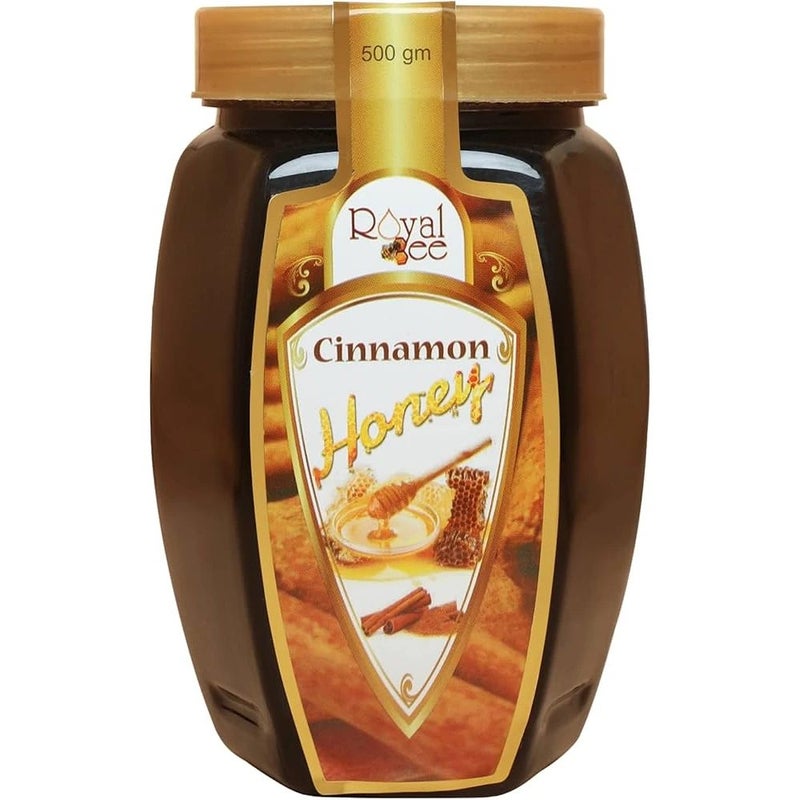 Royal Bee Honey With Cinnamon- 500gms