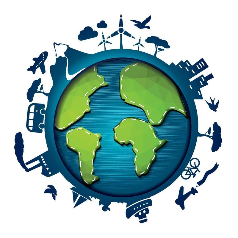 5 Ace Earth Day Template sticker poster|save environment|NO plastic|save earth|size:12x18 inch|multicolor - Image 5
