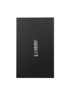 Generic Encrypted 2.5-inch Mobile Hard Disk Ultra-thin Mobile Hard Disk 250g Plastic Mobile Hard Disk LOGO-Capacity:500GB-Interface:usb 3.0 Black  - Image 2