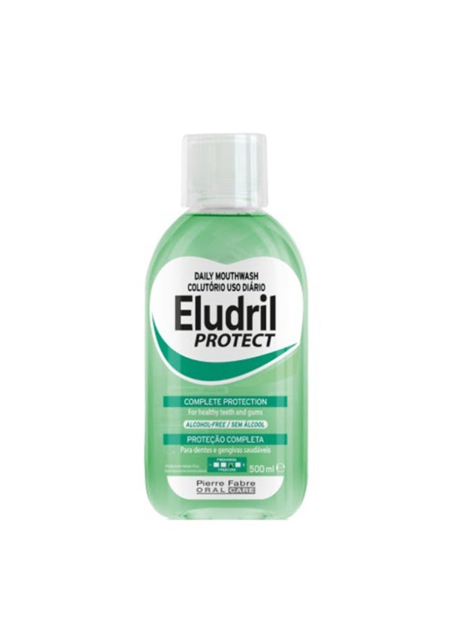 Eludril Protect Daily Mouthwash 500ml - Image 1