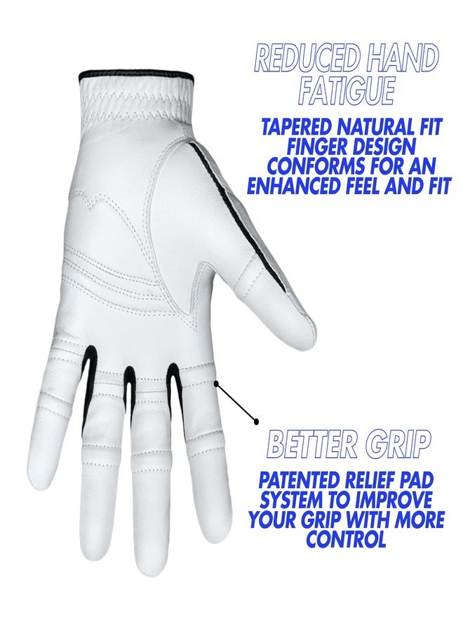 Bionic Men's StableGrip 2.0 Golf Glove, White, Left Hand, Large - Image 4