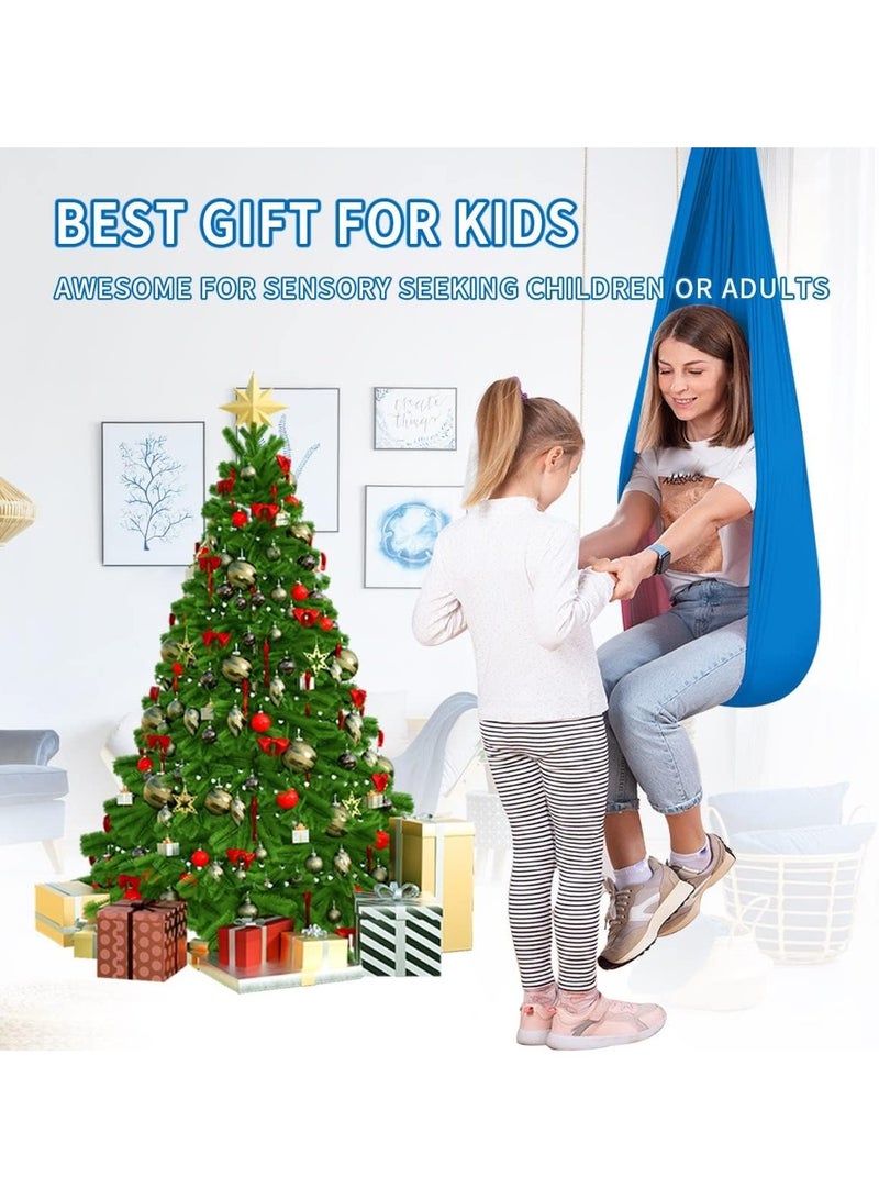 Sensory Swing for Kids and Adults with Special Needs Therapy Swing Cuddle Swing Indoor Outdoor Kids Swing Hammock for Child u0026 with Autism ADHDA spergers Sensory Integration - Image 3