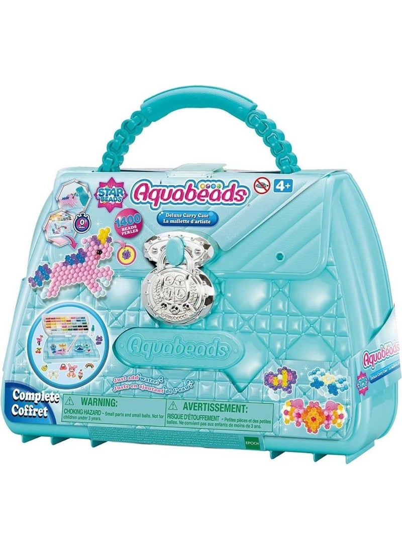 Clementoni - 31914 Aquabeads Deluxe Set with Bag 1400 Pieces +4 Years - Image 1