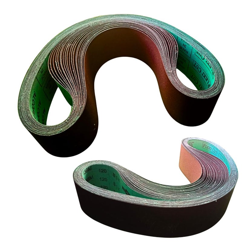 EXCEL IMPEX Excel Glass Grinding Belt Set of 5 (180Grits) For Smooth Polishing, Grinding - Image 4