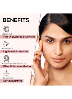 Renee Bollywood Filter Face Primer 45 Gm | For A Flawless & Smooth Skin | Blurs Fine Lines, Wrinkles & Pores Instantly | Hydrating, Lightweight & Non-Sticky | Cruelty-Free  - Image 3
