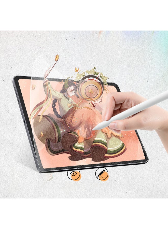 Suitable For Ipad Magnetic Paper Film Ipad2020 Pro11 Inch Air4/3 Handwritten 2018 Painting Mini567-Color:Magnetic Attraction Paper Film 【bare Film】】-Dimensions:Ipad Pro 2024( 13inch ) - Image 2