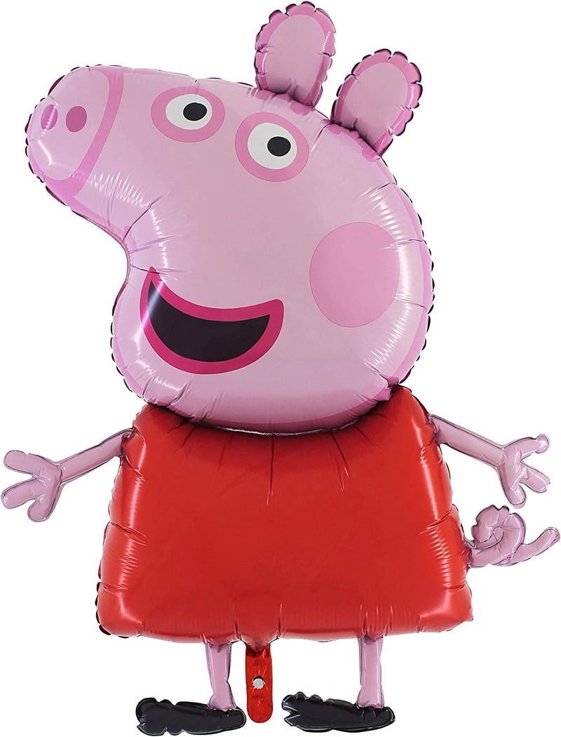 Grabo 37 Inch Peppa Character Foil Balloon Kids Balloons Party Balloons - Image 2
