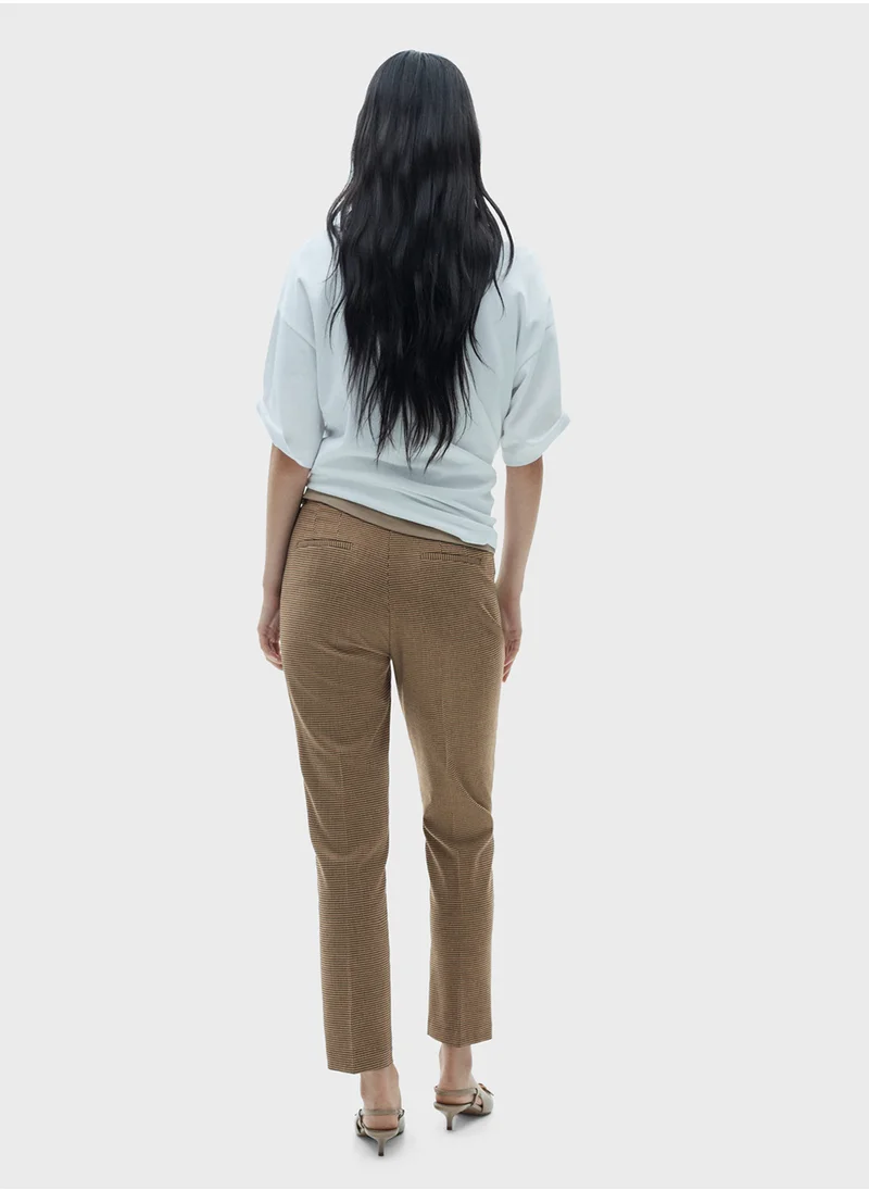 مانجو Mid-Rise Skinny Trousers