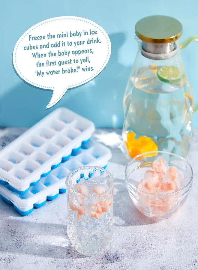 AceOrbit 121 Pcs Baby Shower Games 4 Game My Water Broke How Big Is Mommys Belly Funny Plastic Bottle Chug Diaper Gift for Gender Reveal Bridal Party Supplies - Image 5