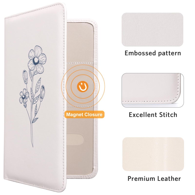 CoBak Car Registration and Insurance Holder - Vehicle Glove Box Car Organizer,Auto Truck Comparment Accessories Case with Magnetic Closure for Essential Document,Driver License,Cards - Image 4