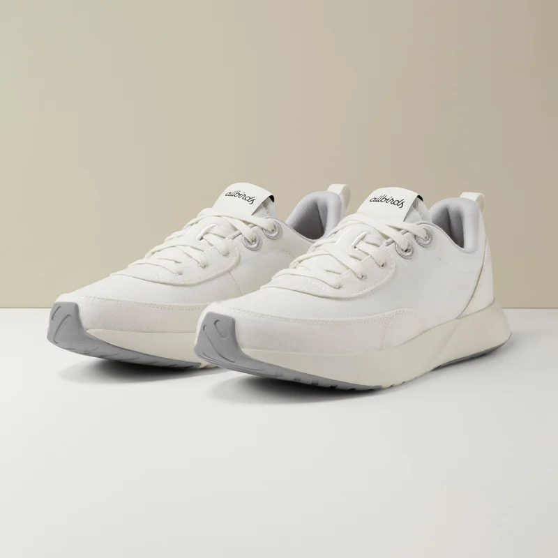 Allbirds Men's Couriers - Blizzard/Light Grey (Natural White Sole)