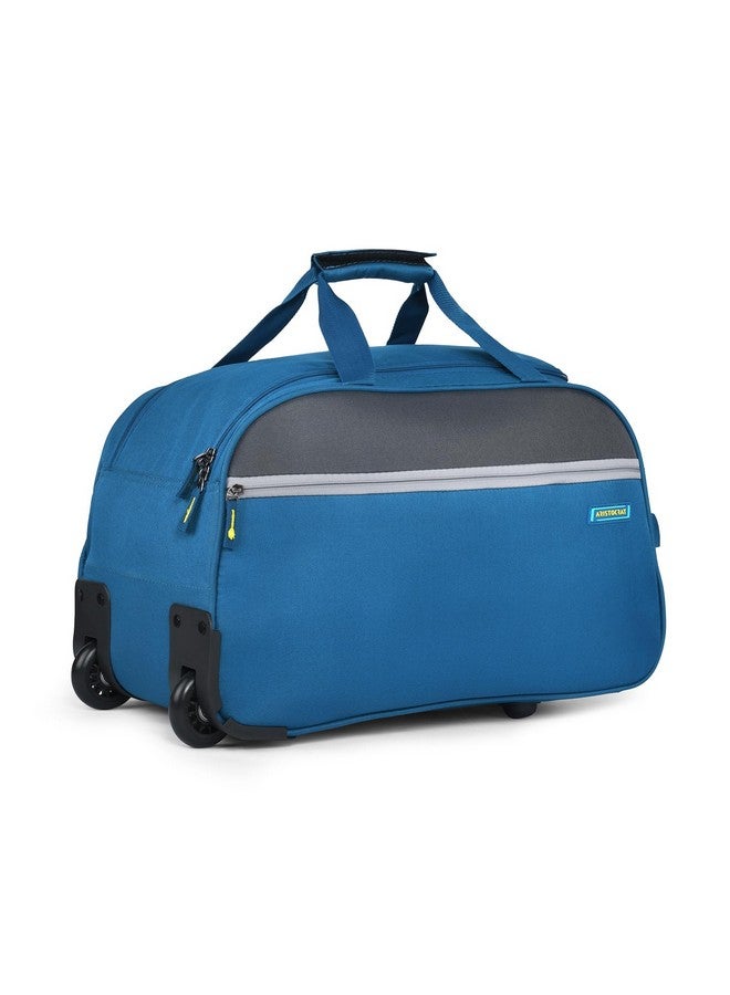 ARISTOCRAT أريستوكراسي إنغما 52 سم حقيبة سفر ناعمة الجوانب بحجم كابينة بعجلتين - زرقاء، 28 سم - Image 4