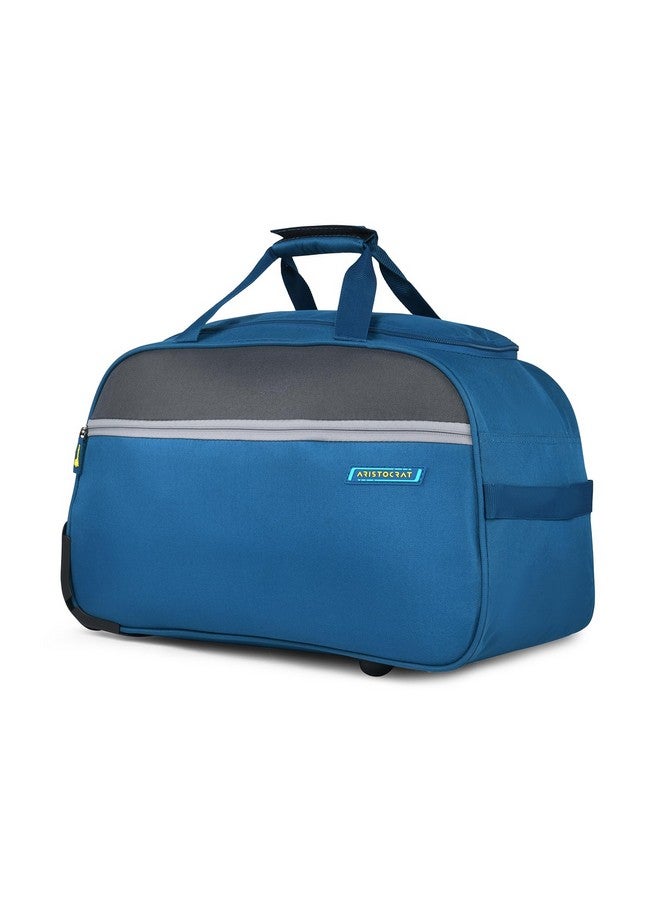 ARISTOCRAT أريستوكراسي إنغما 52 سم حقيبة سفر ناعمة الجوانب بحجم كابينة بعجلتين - زرقاء، 28 سم - Image 2
