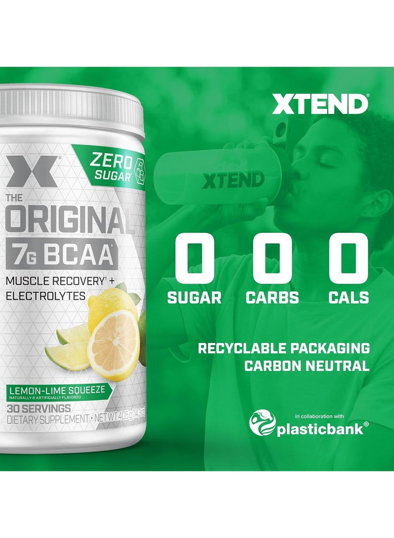 اسكتيند Xtend Original 7g BCAA 444g نكهة الليمون الحامض 30 حصة - Image 4