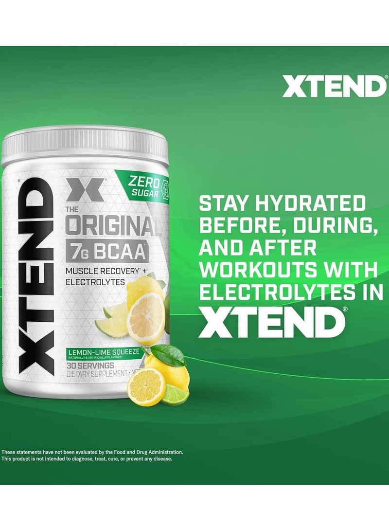 اسكتيند Xtend Original 7g BCAA 444g نكهة الليمون الحامض 30 حصة - Image 5