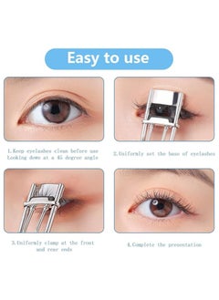 MIRFA Manual Silver Eyelash Curler  - Image 2